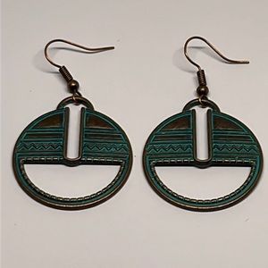 🔥No‎ Haggle Everyday low prices🔥 Earrings Turquoise Bronze color southwestern